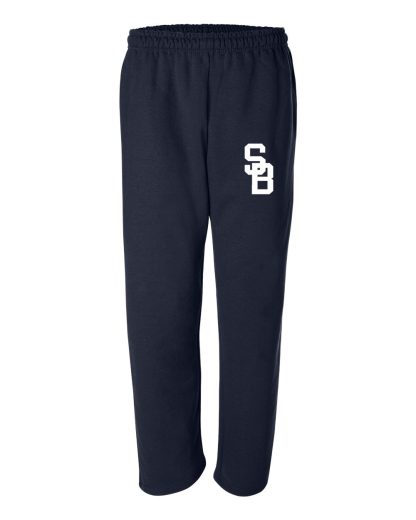 Men's / unisex sweatpants, with pockets, front. SB logo.